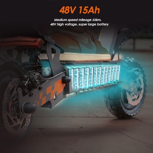 Kukirin G2 Patinete eléctrico para Adultos, Autonomía de 55 km, Frenos de Disco