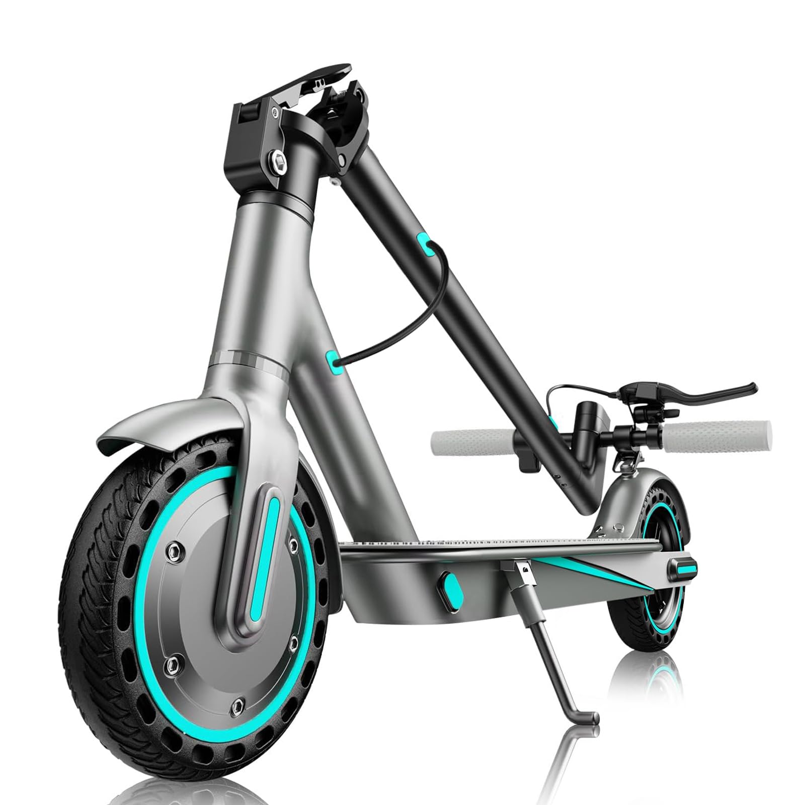 Patinete Eléctrico Adultos 350W/500W Plegable, Autonomía 30-45 Km, Frenado Dual y App Móvil